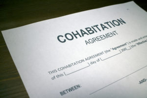 Cohabitation agreements