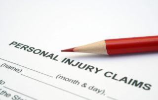 Personal injury claim rejection