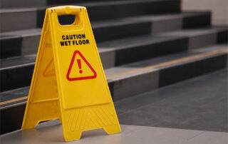 Slip and fall accidents at work image