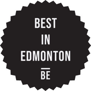 best in Edmonton black badge